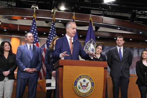 Rep. Diaz-Balart delivering remarks at the CHC press conference